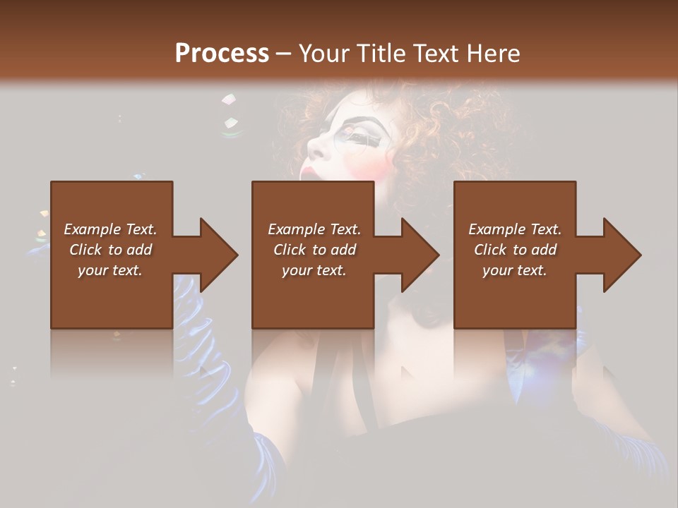 Background Person Female PowerPoint Template