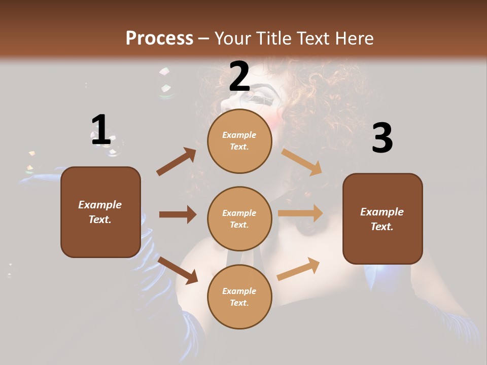 Background Person Female PowerPoint Template