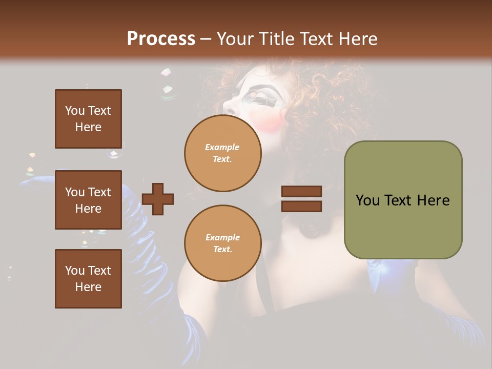 Background Person Female PowerPoint Template