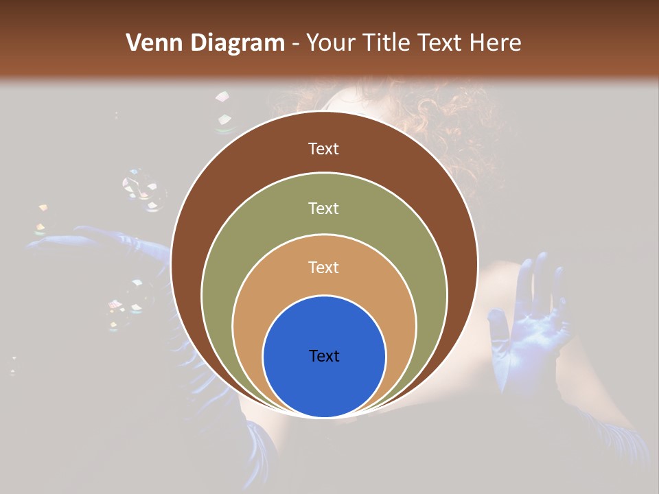 Background Person Female PowerPoint Template