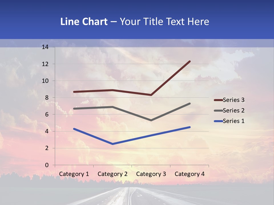Asphalt Angle Nobody PowerPoint Template