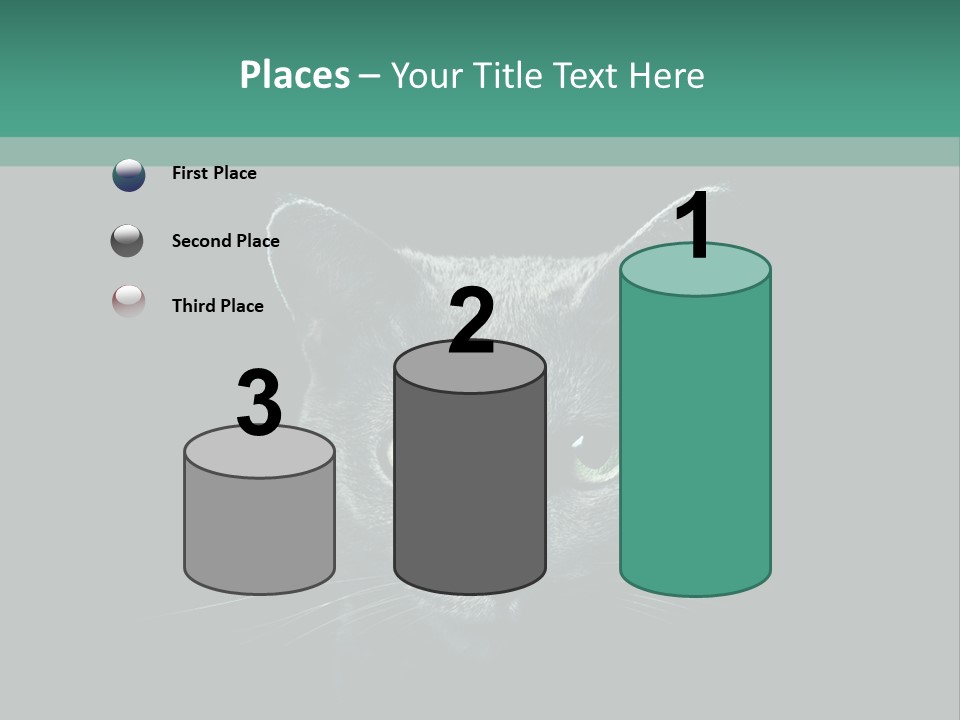 Background Adorable Face PowerPoint Template