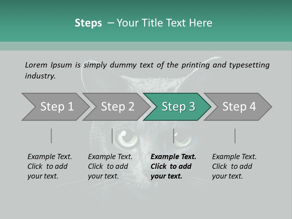 Background Adorable Face PowerPoint Template