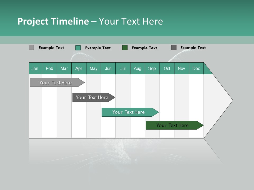 Background Adorable Face PowerPoint Template