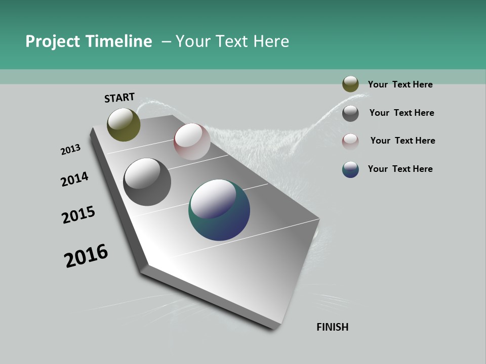Background Adorable Face PowerPoint Template