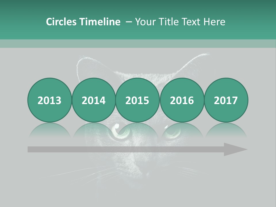 Background Adorable Face PowerPoint Template