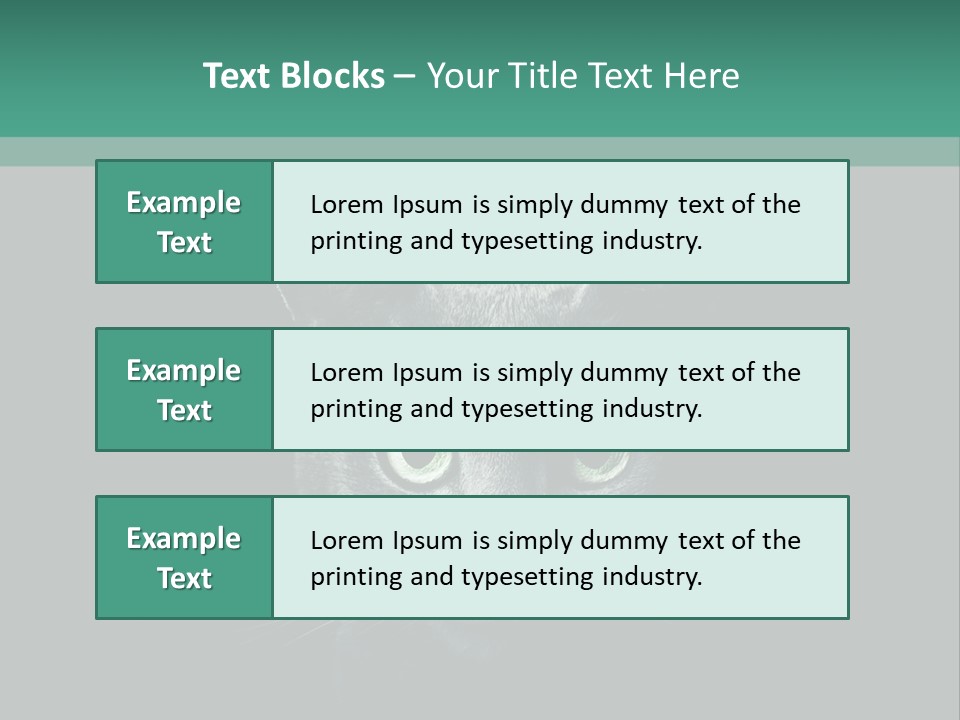 Background Adorable Face PowerPoint Template