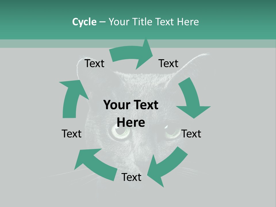 Background Adorable Face PowerPoint Template