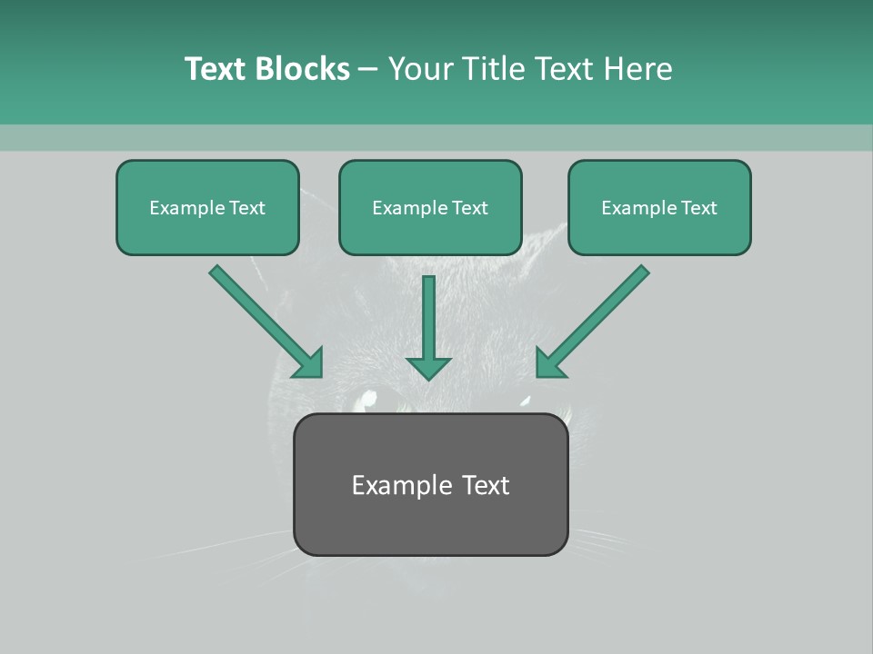 Background Adorable Face PowerPoint Template