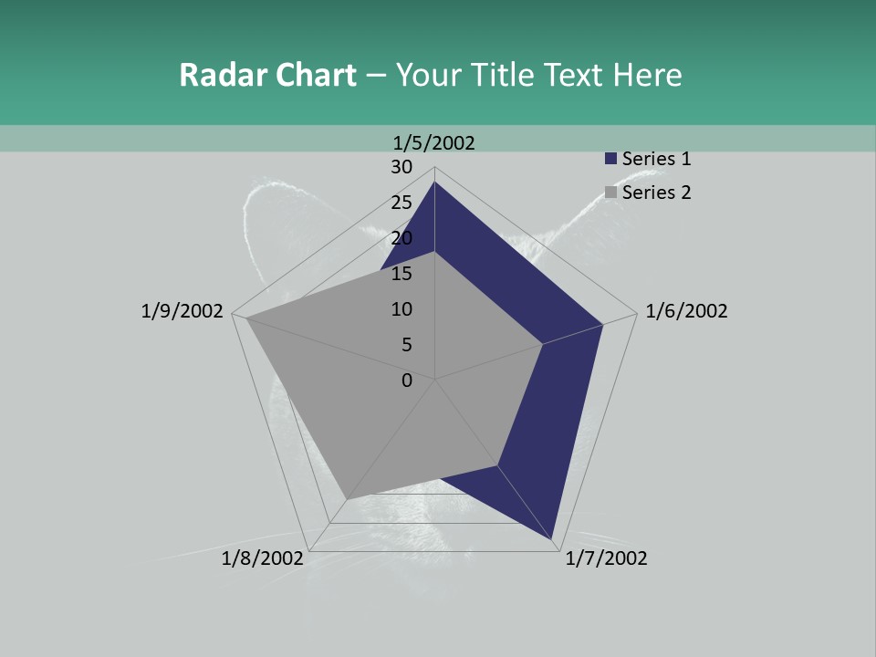 Background Adorable Face PowerPoint Template