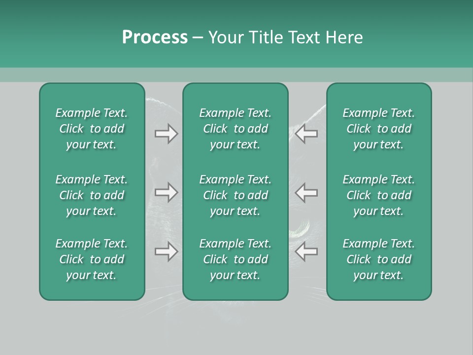 Background Adorable Face PowerPoint Template