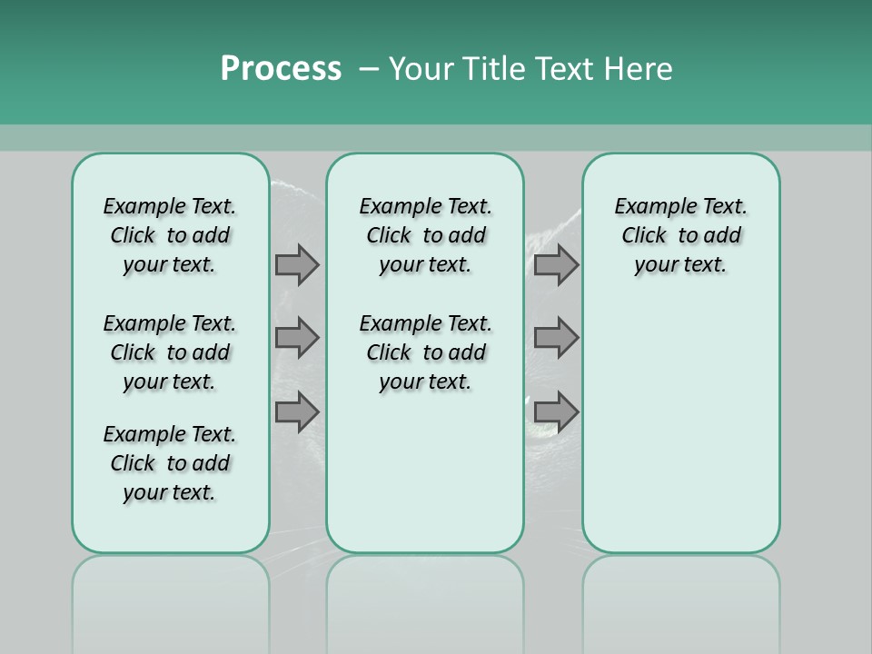 Background Adorable Face PowerPoint Template