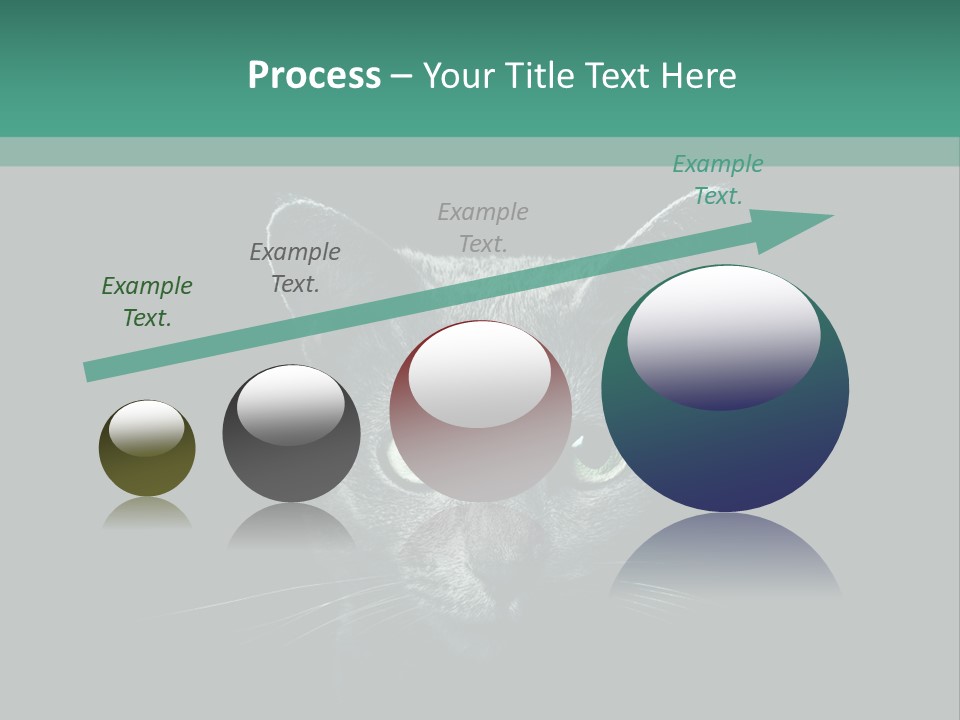 Background Adorable Face PowerPoint Template
