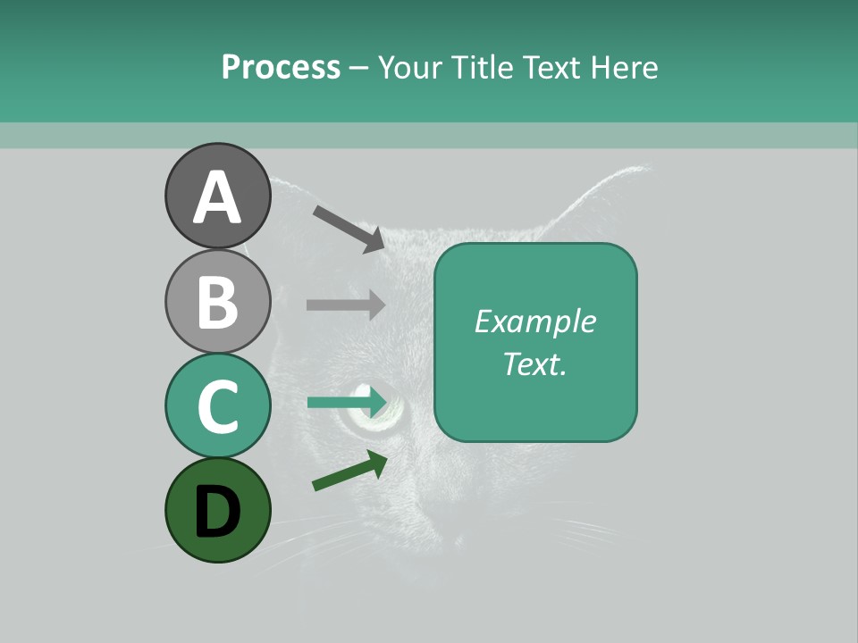 Background Adorable Face PowerPoint Template