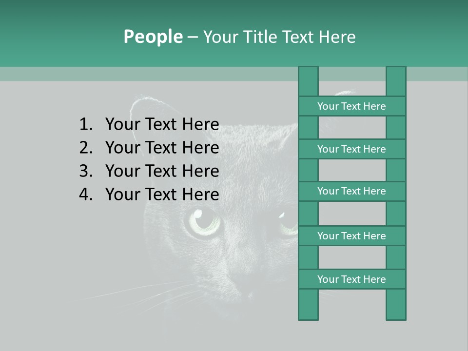 Background Adorable Face PowerPoint Template