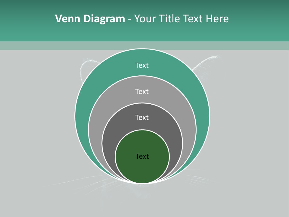 Background Adorable Face PowerPoint Template