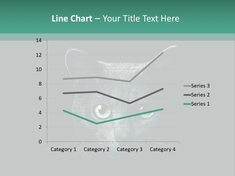 Background Adorable Face PowerPoint Template