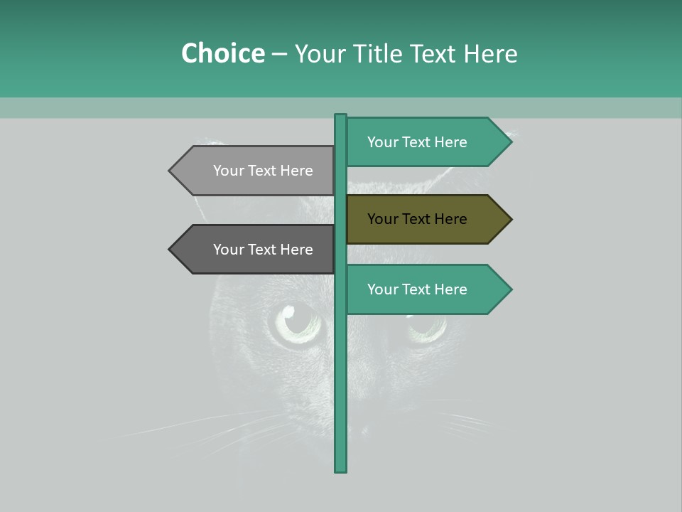 Background Adorable Face PowerPoint Template