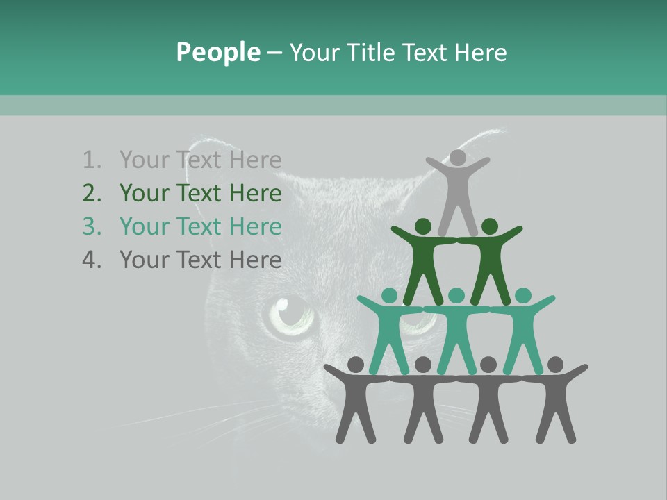 Background Adorable Face PowerPoint Template