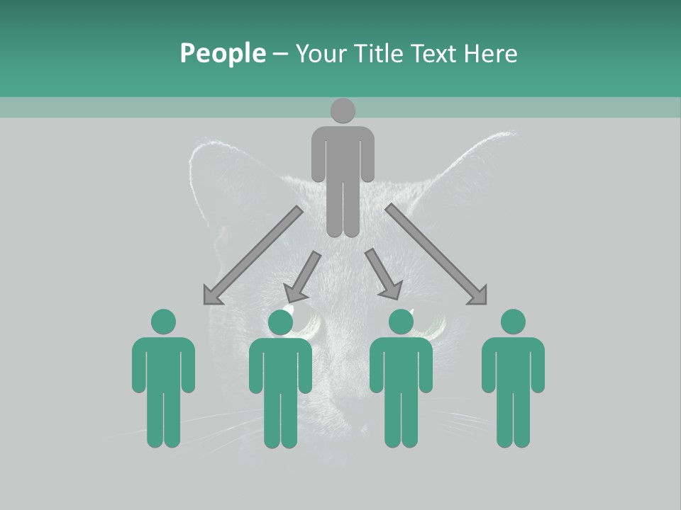 Background Adorable Face PowerPoint Template