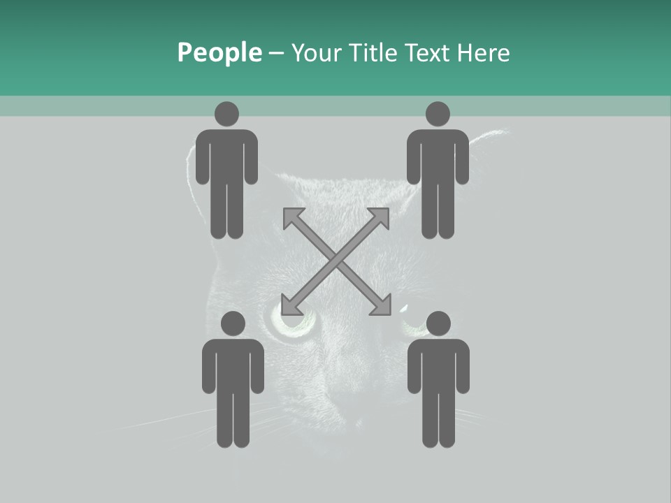 Background Adorable Face PowerPoint Template