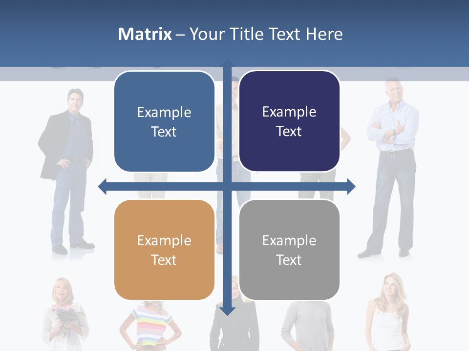 Person Men Women PowerPoint Template