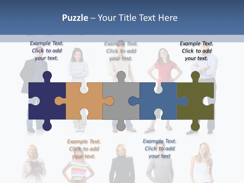 Person Men Women PowerPoint Template