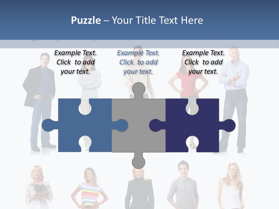 Person Men Women PowerPoint Template