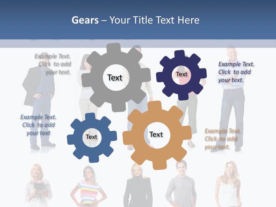 Person Men Women PowerPoint Template