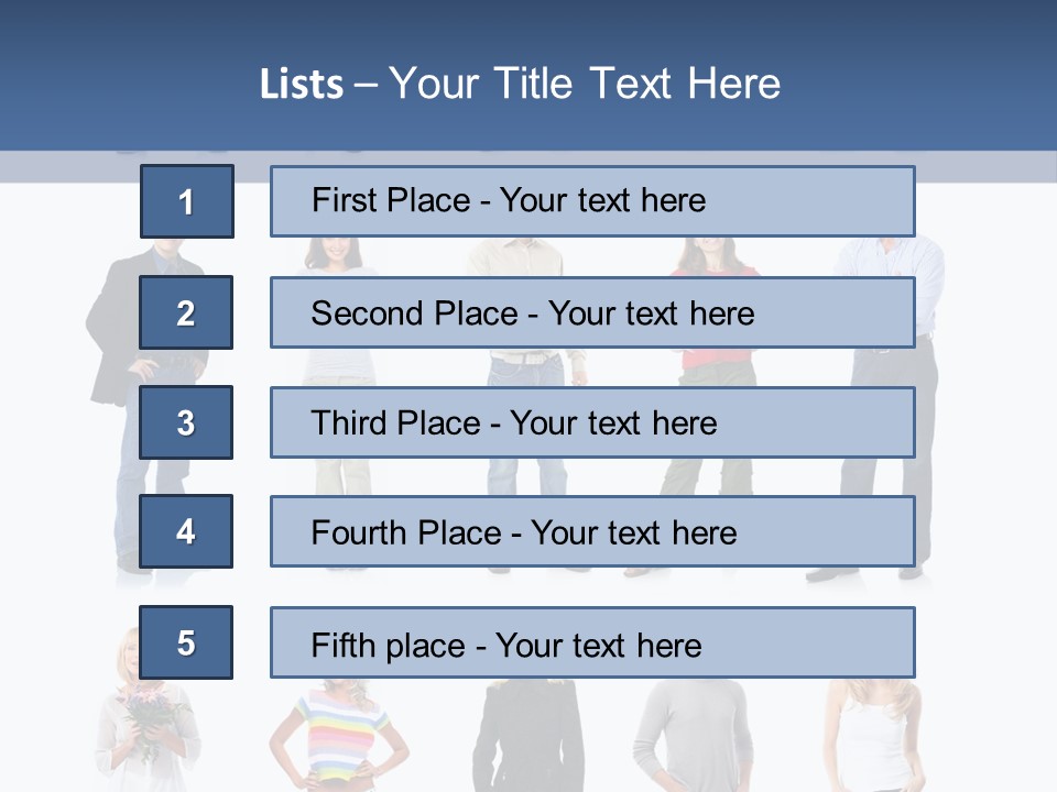 Person Men Women PowerPoint Template
