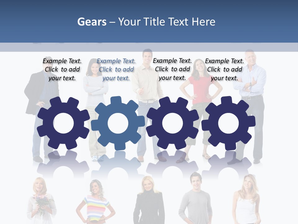 Person Men Women PowerPoint Template