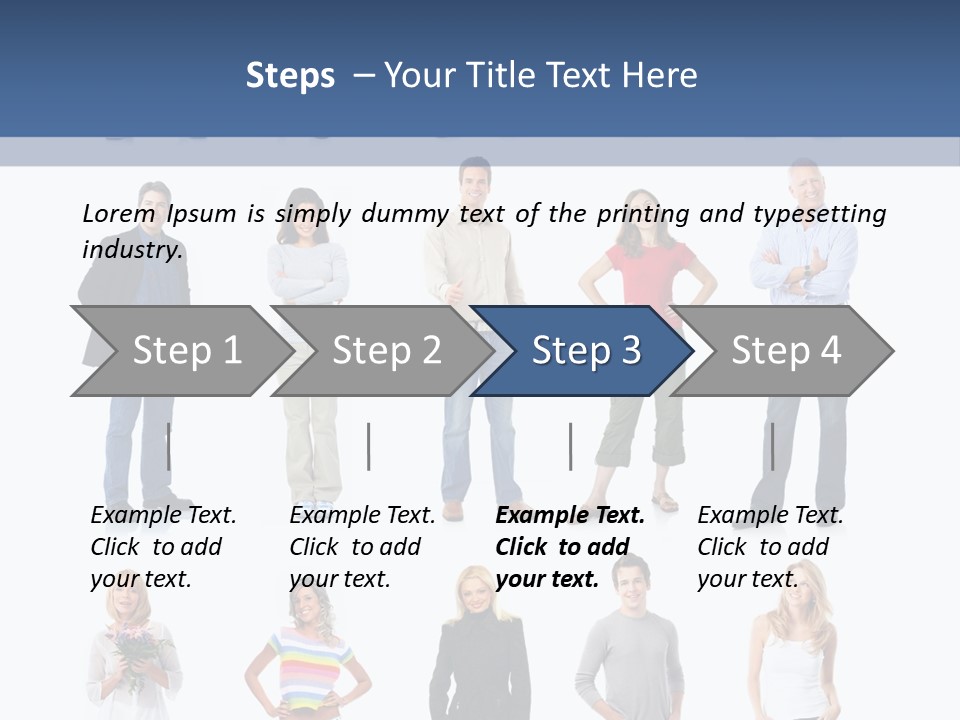 Person Men Women PowerPoint Template