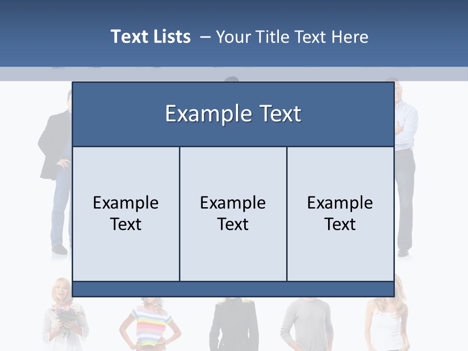Person Men Women PowerPoint Template