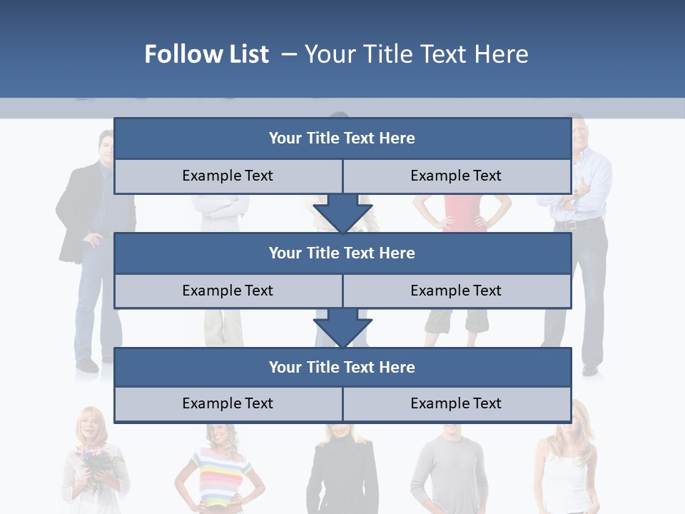 Person Men Women PowerPoint Template