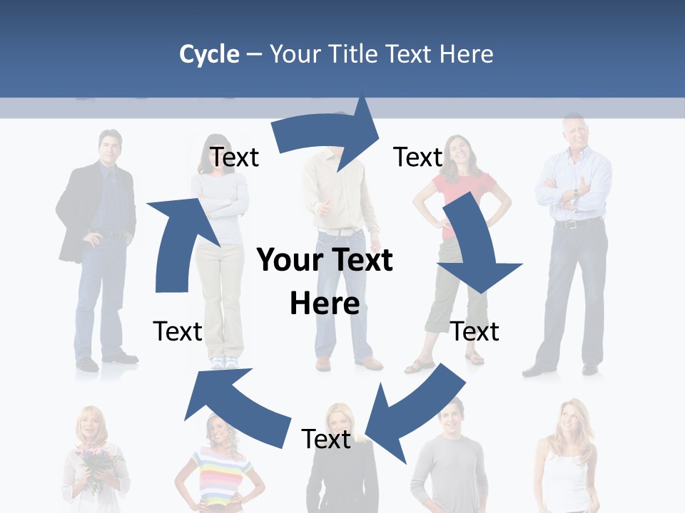Person Men Women PowerPoint Template
