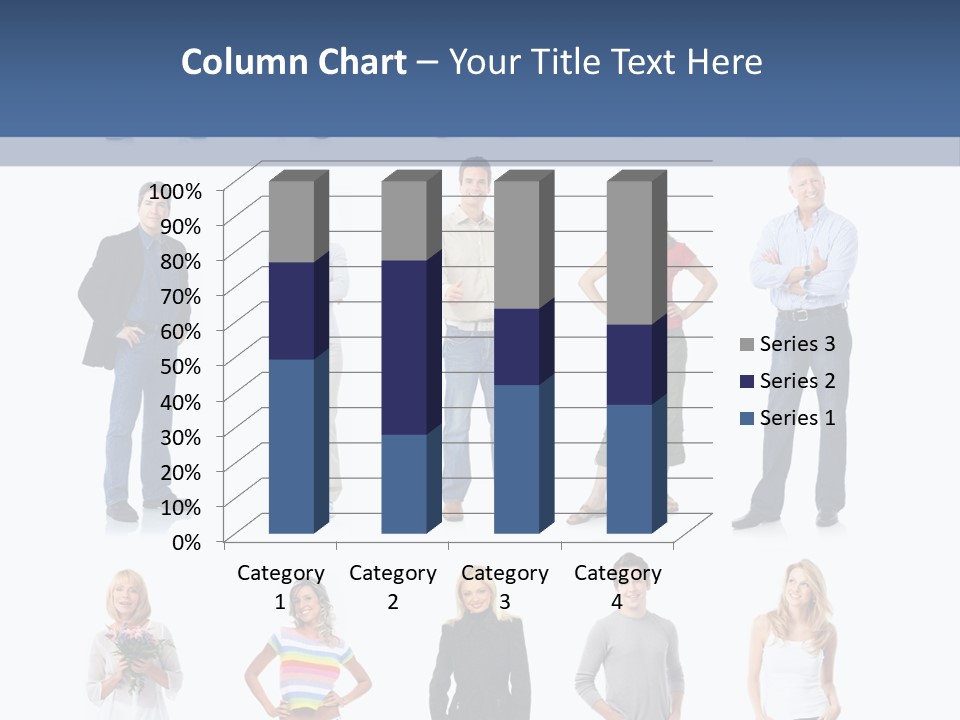 Person Men Women PowerPoint Template