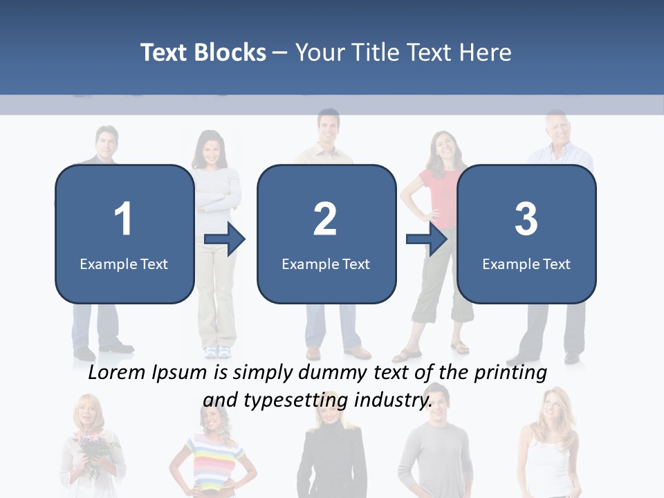 Person Men Women PowerPoint Template