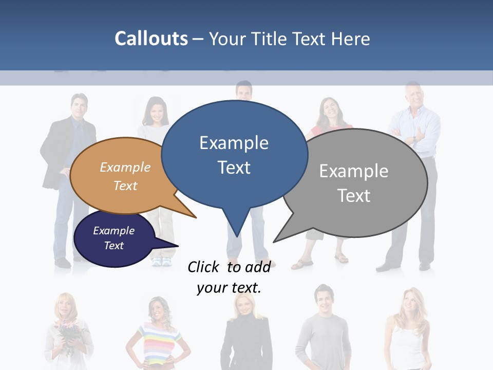 Person Men Women PowerPoint Template