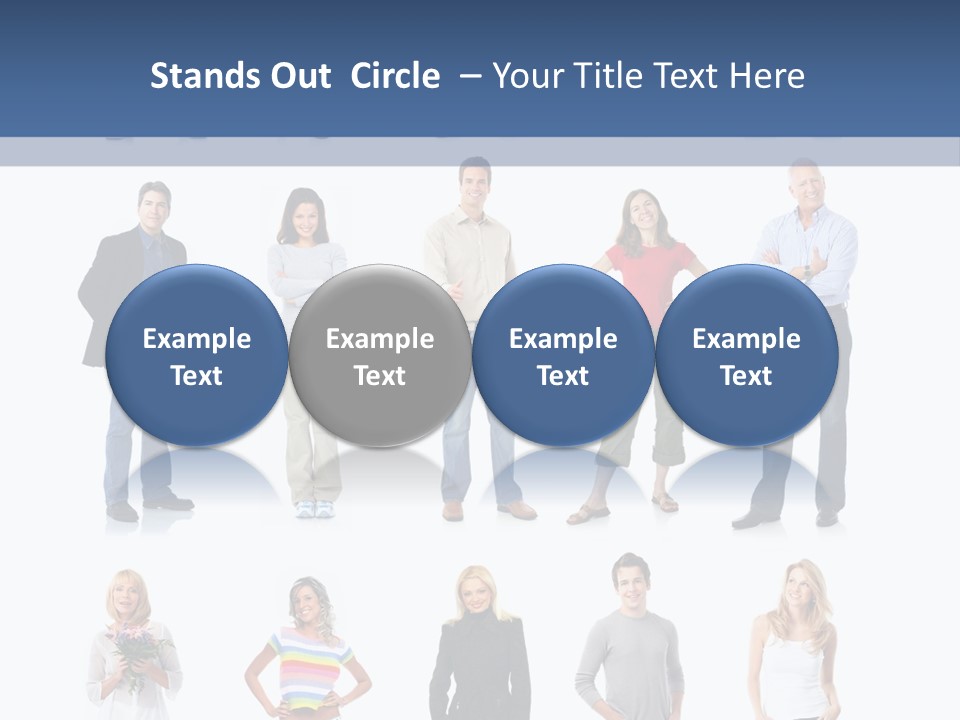 Person Men Women PowerPoint Template