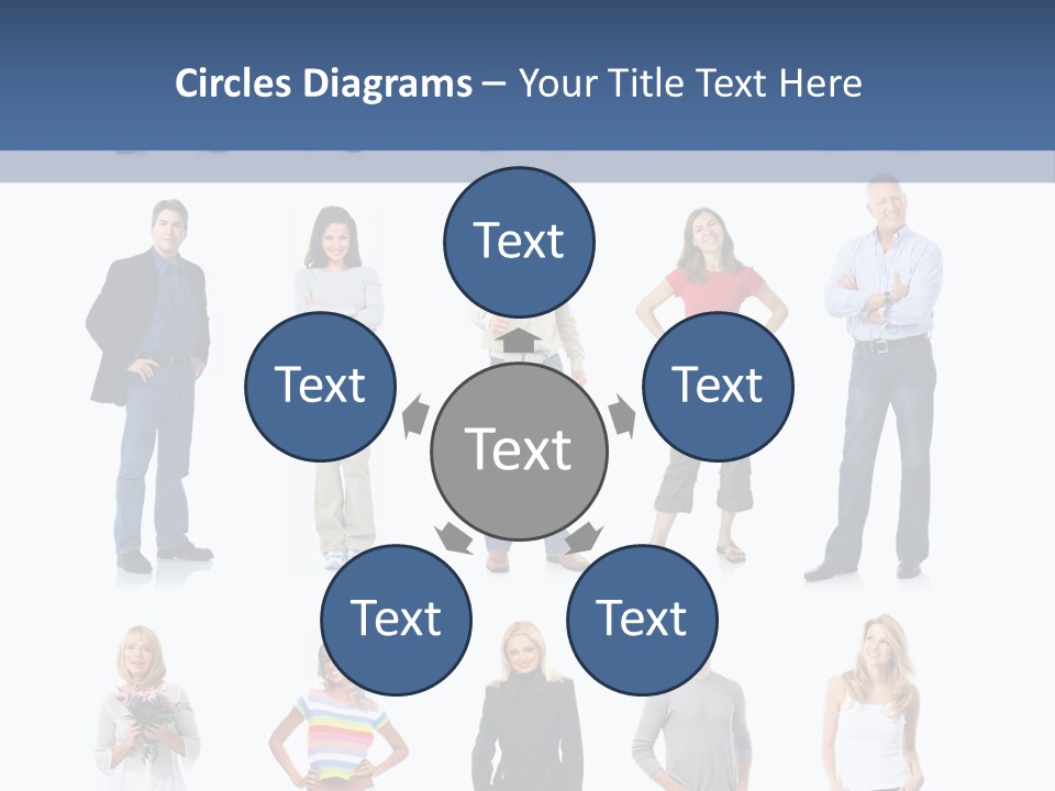 Person Men Women PowerPoint Template