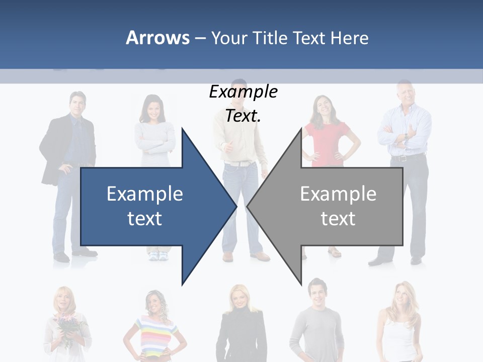 Person Men Women PowerPoint Template