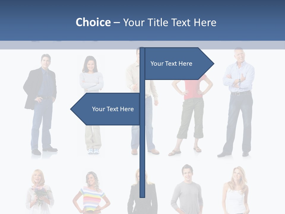 Person Men Women PowerPoint Template