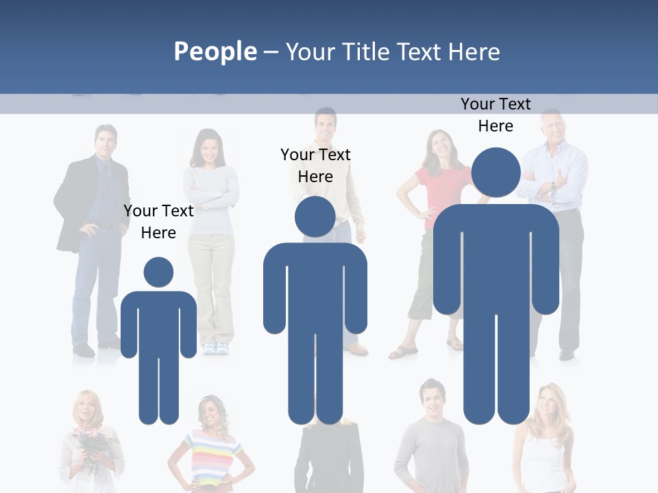 Person Men Women PowerPoint Template