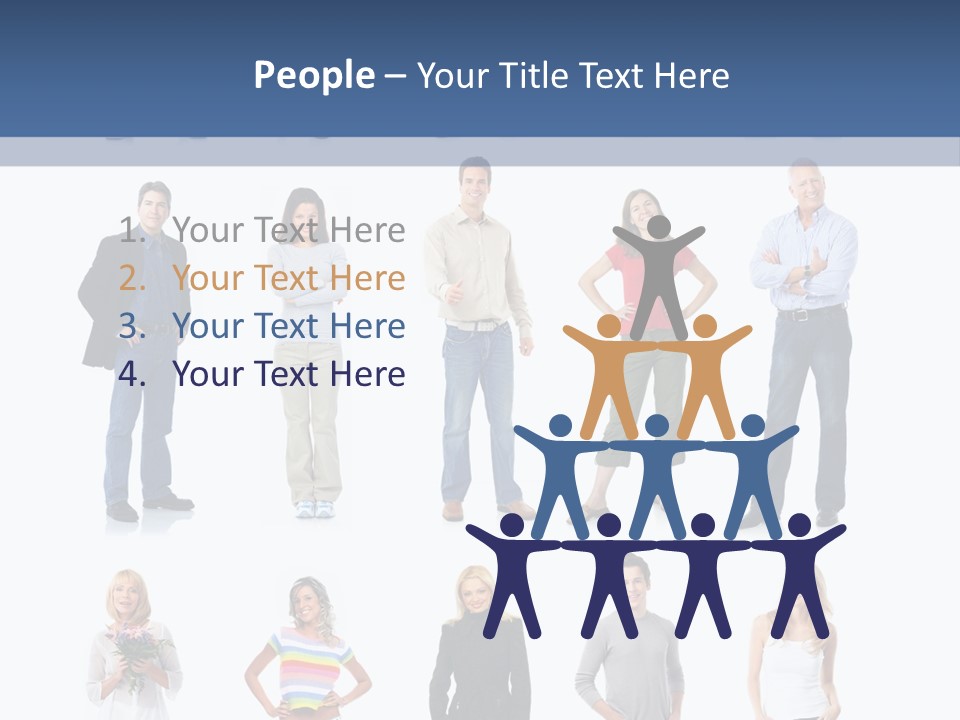 Person Men Women PowerPoint Template