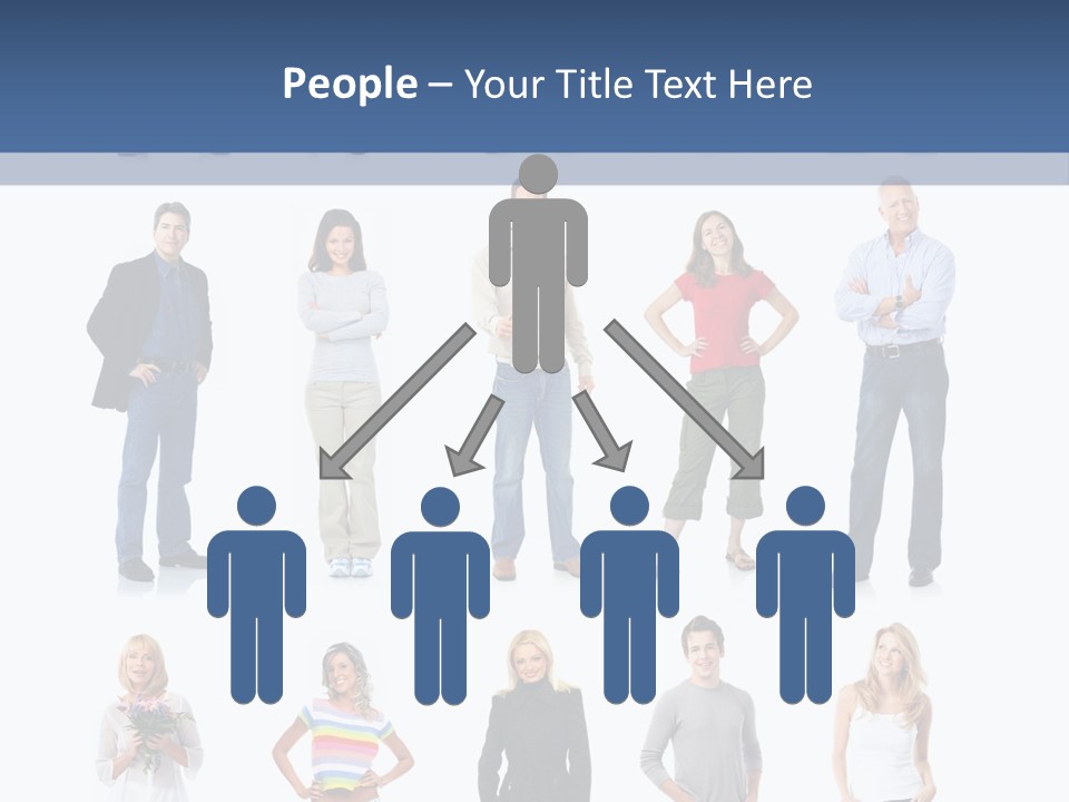 Person Men Women PowerPoint Template