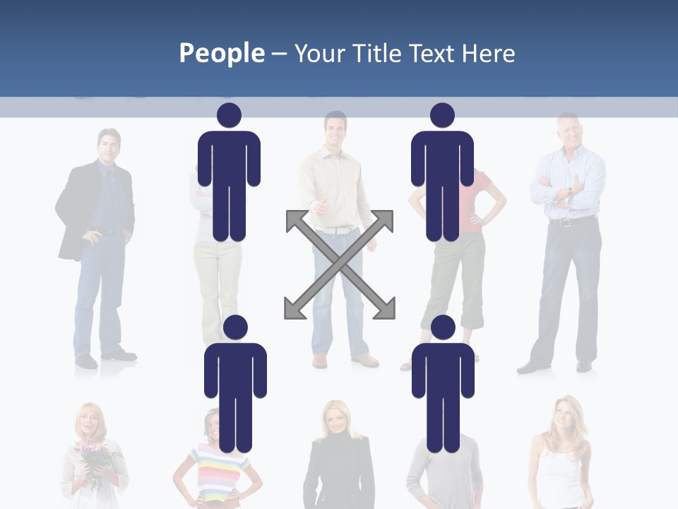 Person Men Women PowerPoint Template
