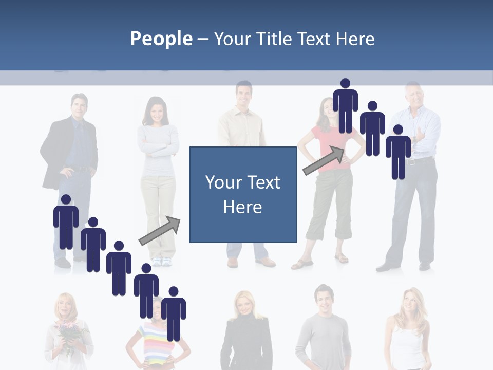 Person Men Women PowerPoint Template