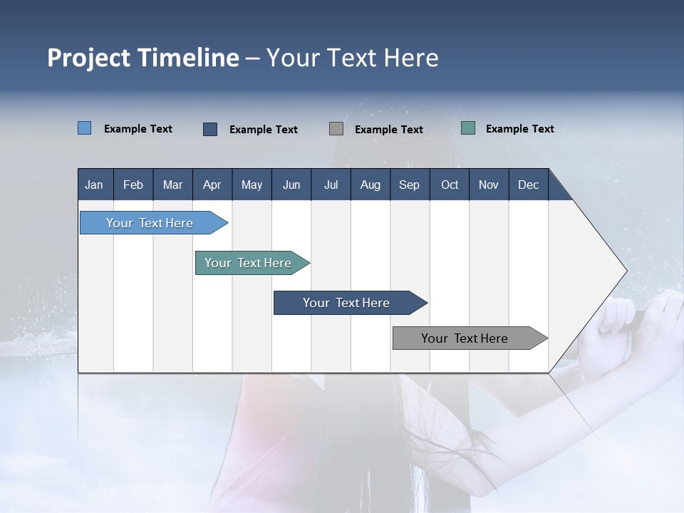 Beauty Person Weapon PowerPoint Template
