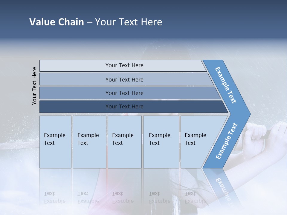 Beauty Person Weapon PowerPoint Template