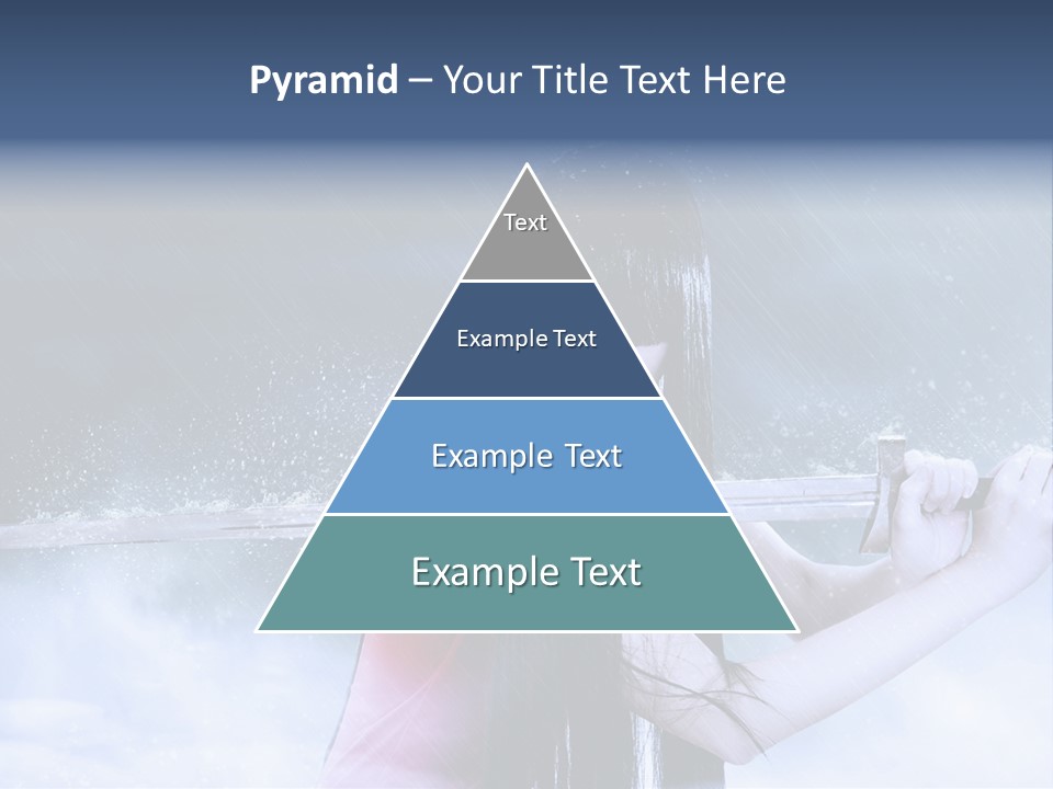 Beauty Person Weapon PowerPoint Template